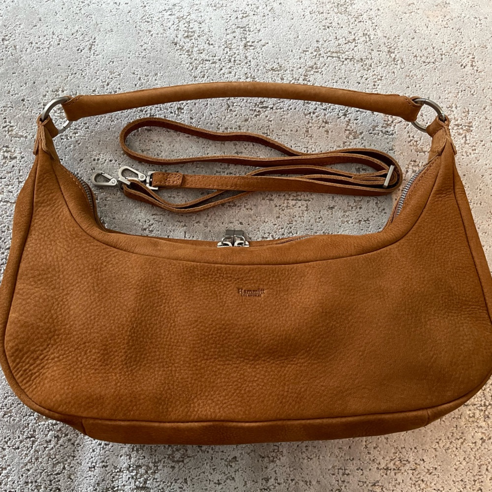 Hammitt Becker - Leather Nubuck Shoulder Bag